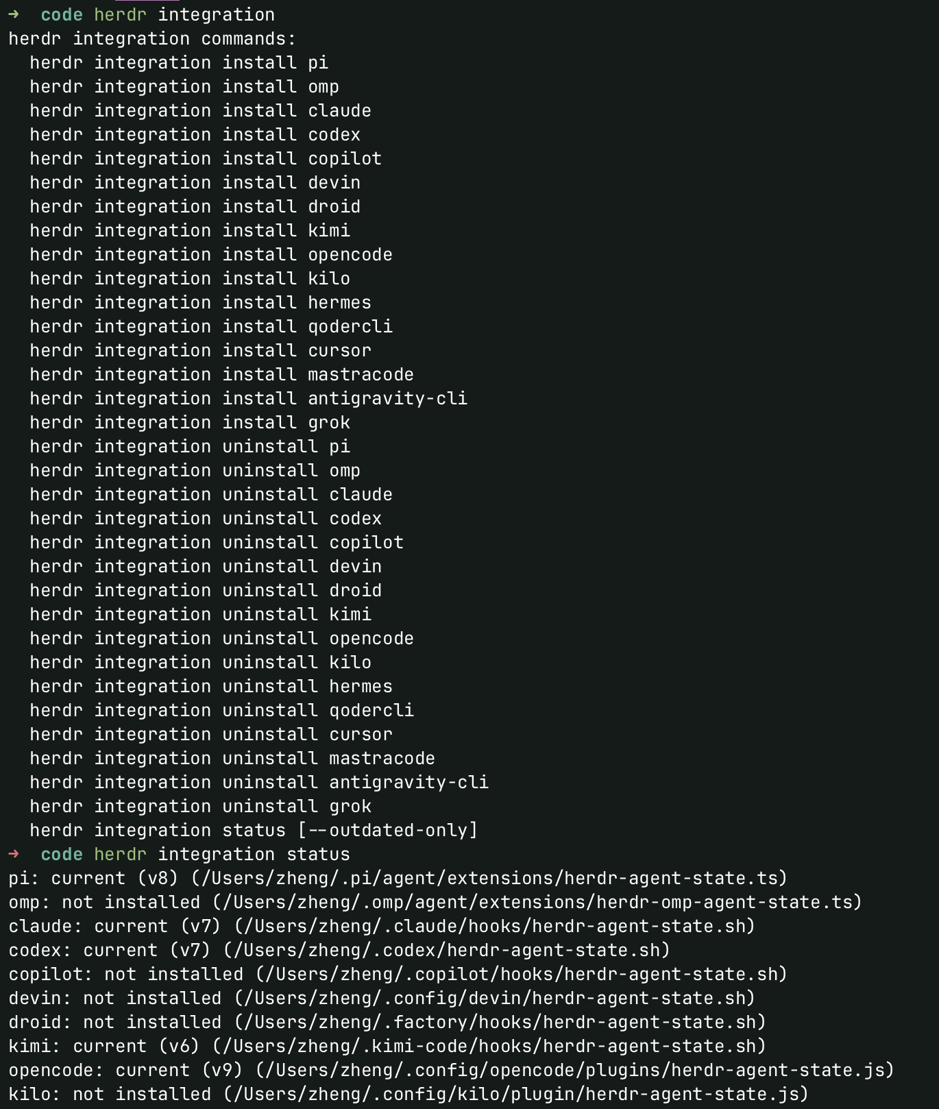 Herdr-integrations